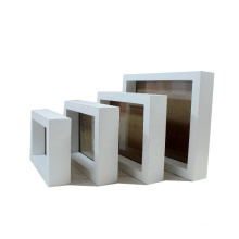 Solid wood with ECO-friendly painting photo frame 3D deep frame box